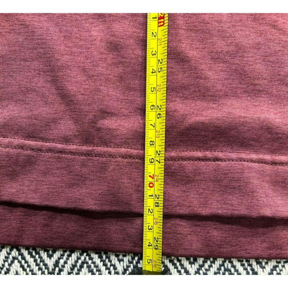 Greg Norman XXL Burgundy 1/4 Zip Pullover Long Sleeve Shirt Shark Logo Golf & Ca - Picture 2 of 6